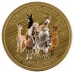 20 MIEDZIAKÓW MINI ZOO – ALPAKA SURI   - AWERS + REWERS - KOLOR - 2024