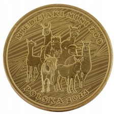 20 MIEDZIAKÓW MINI ZOO – KOMPLET - 8 -> SZTUK   - AWERS - KOLOR - 2024