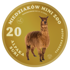 MAGNES – 20 MIEDZIAKÓW MINI ZOO - ALPAKA SURI