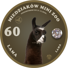 MAGNES – 60 MIEDZIAKÓW MINI ZOO - LAMA