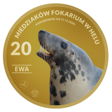 MAGNES – 20 MIEDZIAKÓW FOKARIUM W HELU – FOKA - EWA