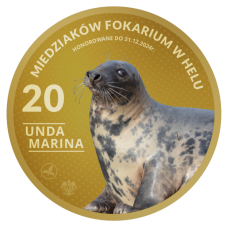 MAGNES – 20 MIEDZIAKÓW FOKARIUM W HELU – FOKA - UNDA MARINA